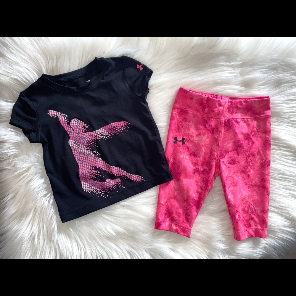 Baby girl Under Armour Set